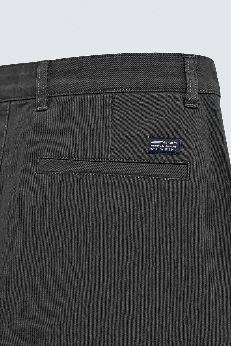 SKINNY CHINO PANTS