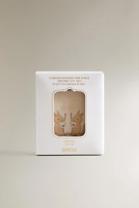 SET OF CHRISTMAS BOOK GIFT LABELS (SET OF 10)