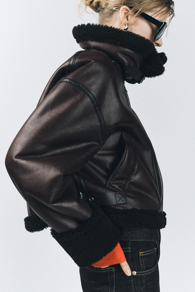 DOUBLE FACED JACKET ZW COLLECTION
