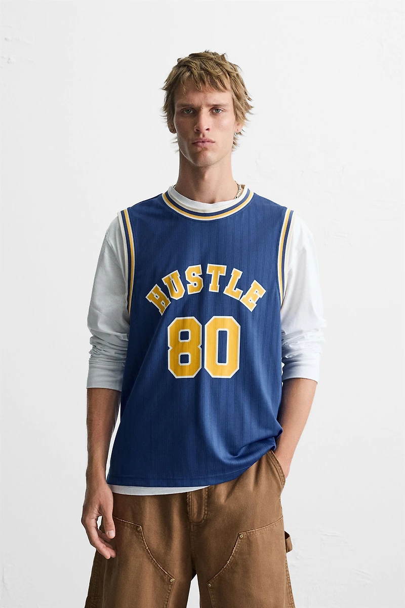 DÉBARDEUR BIMATIÈRE VARSITY