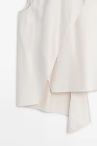 Asymmetric wrap top - STUDIO