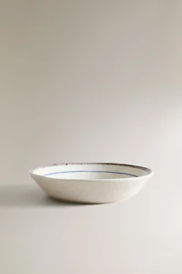 STONEWARE FISH SOUP PLATE