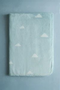 PLAID POLAIRE ENFANT NUAGES