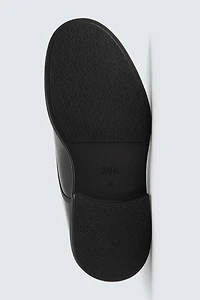 THICK SOLE LEATHER SHOES