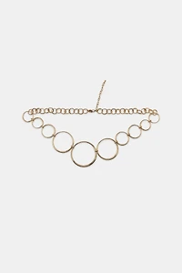 METAL EYELET BELT
