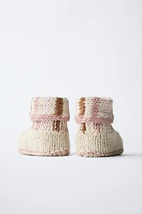 KNIT BOOTIES