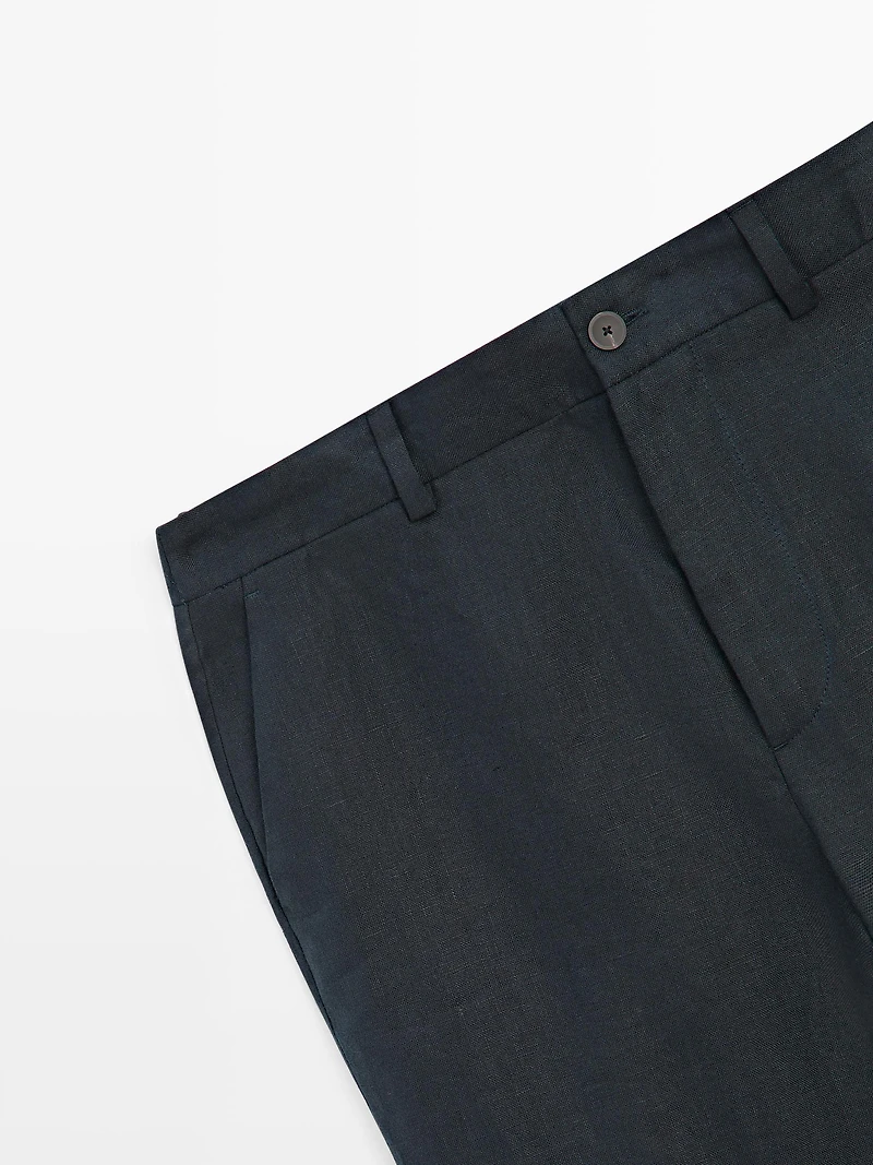 Pantalon léger lin