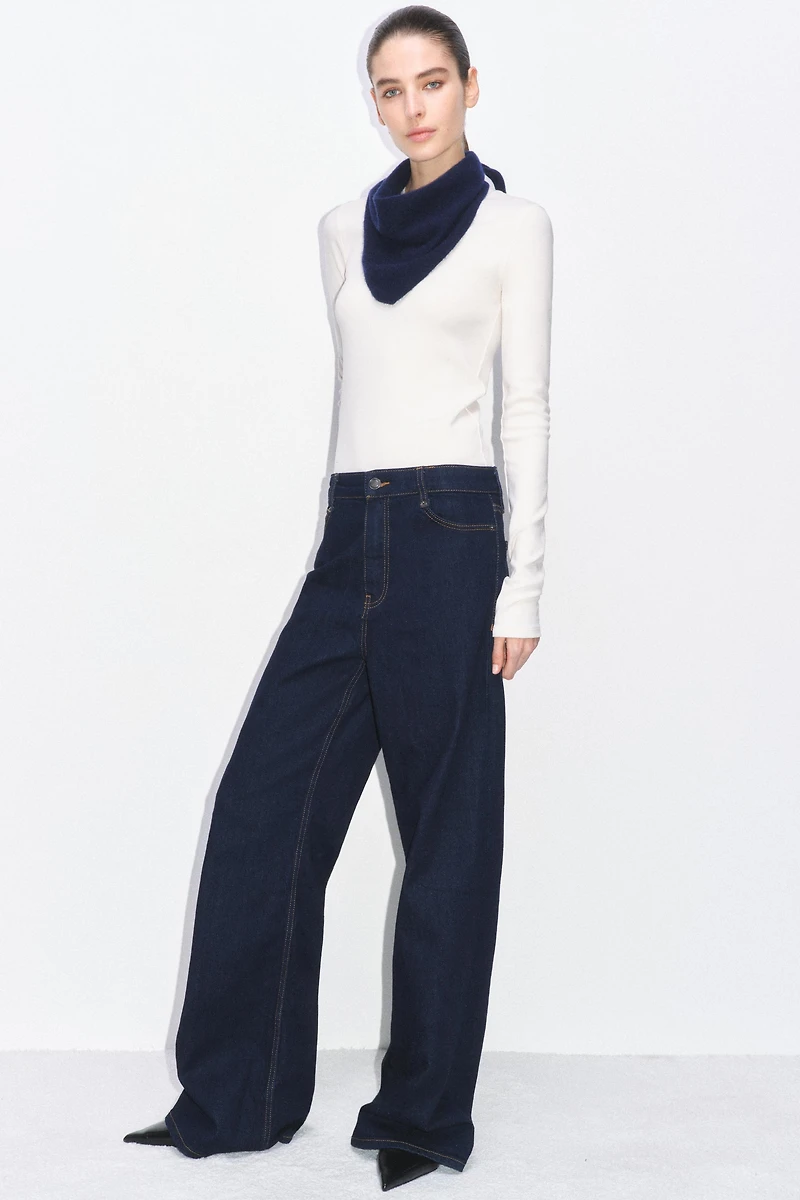 JEAN ZW COLLECTION WIDE LEG TAILLE HAUTE