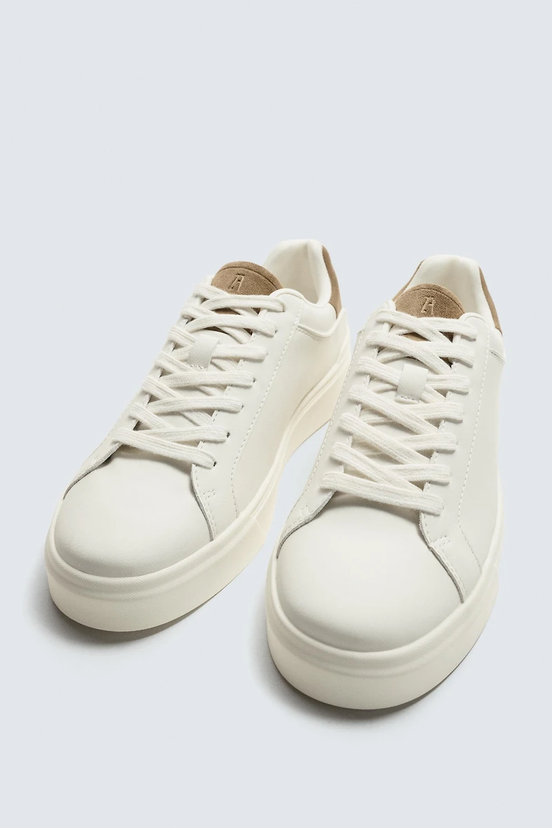 HEEL DETAIL SNEAKERS