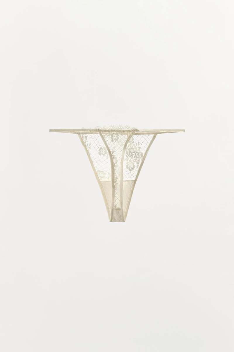 LACE THONG