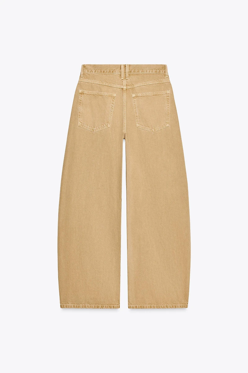 TRF LOW RISE BAGGY JEANS