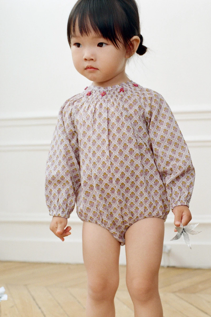 BODY IMPRIMÉ FLEURS