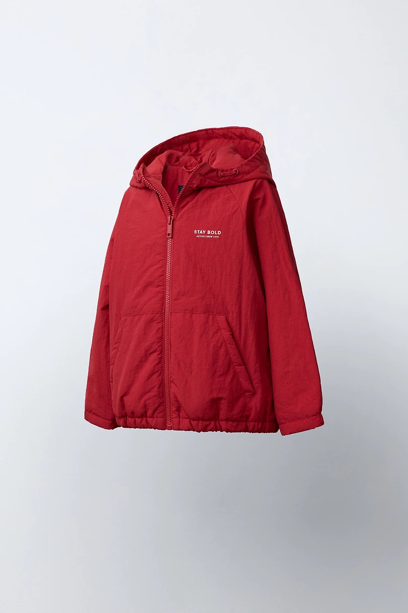 HOODED PUFFER JACKET