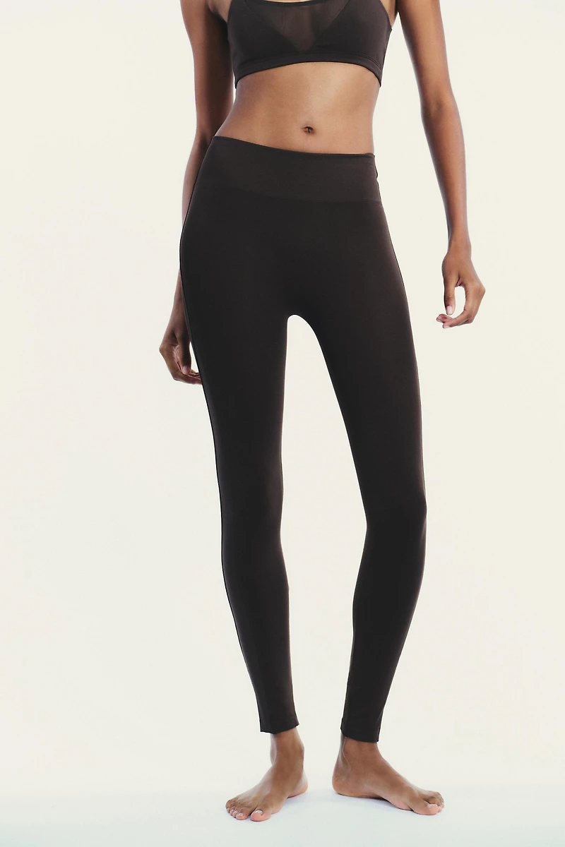 LEGGING COMBINÉ SEAMLESS EN TULLE