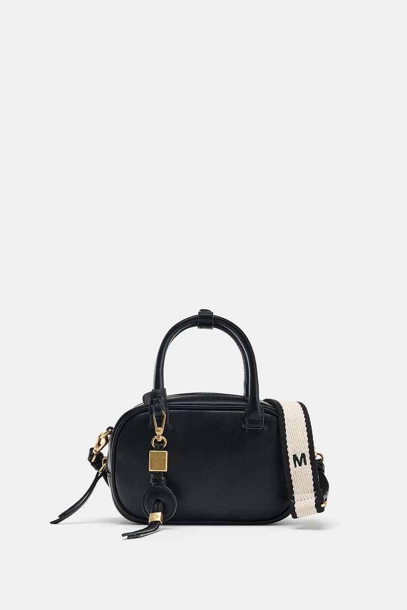 MINI TOPSTITCHED BAG