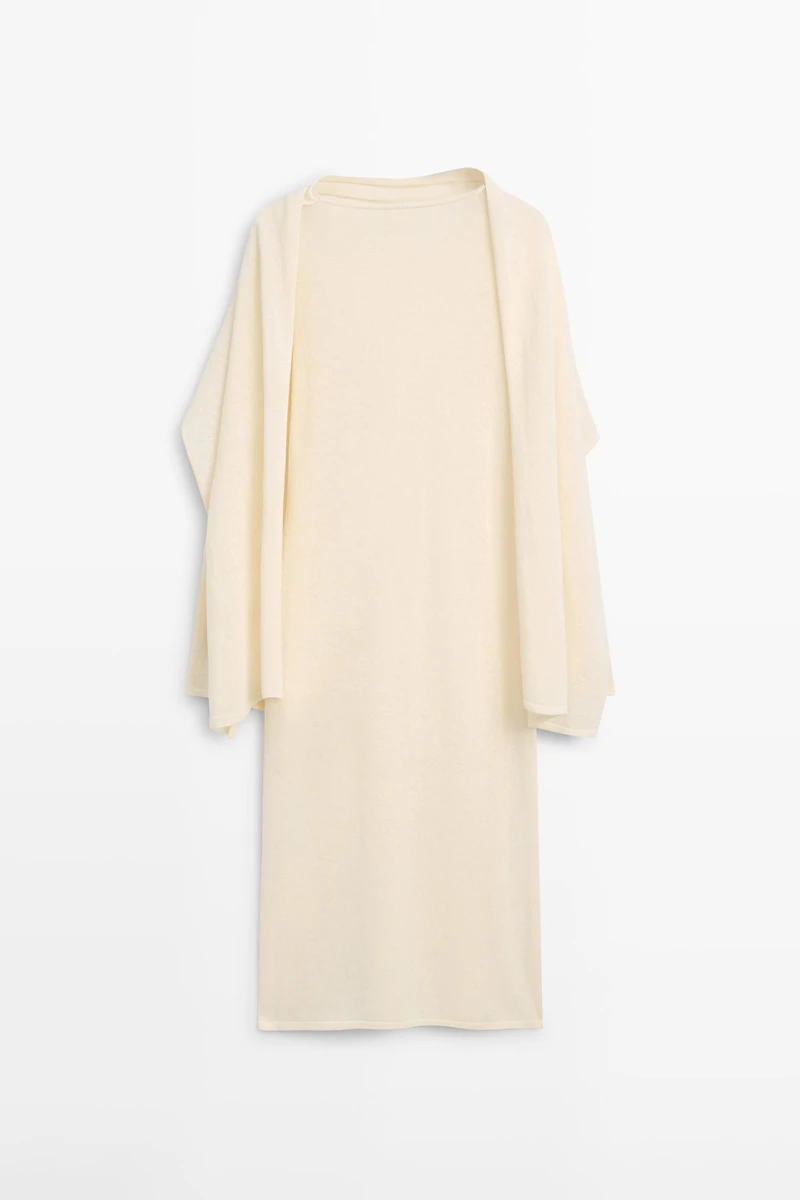 Robe tunique fluide total look