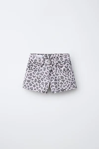 SHORT ANIMAL PRINT