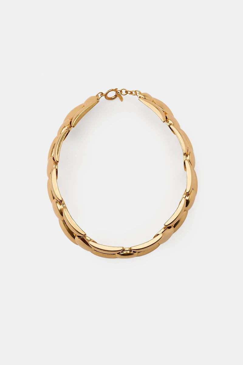 METAL CHOKER NECKLACE