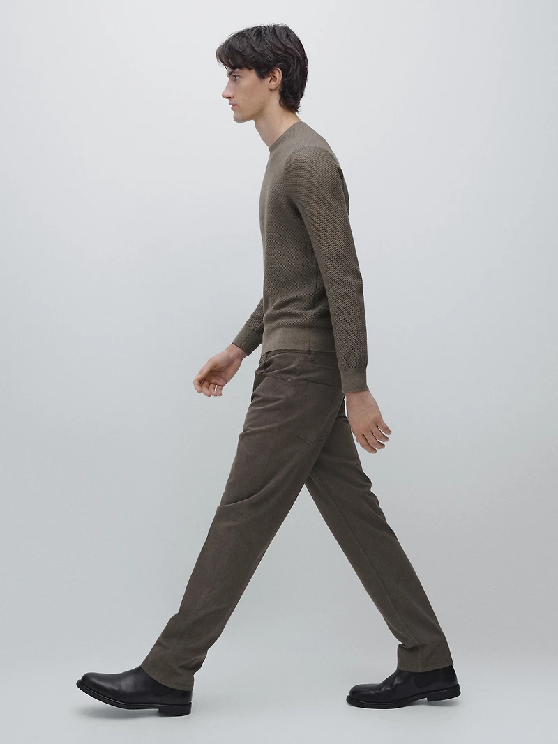 Tapered fit jeans