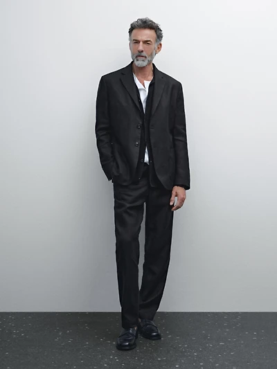 Veste de costume 100 % lin