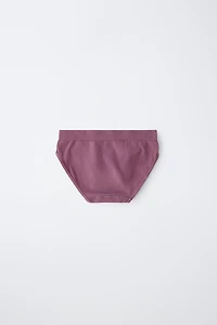 8-14 YEARS / PACK OF THREE SEAMLESS PANTIES