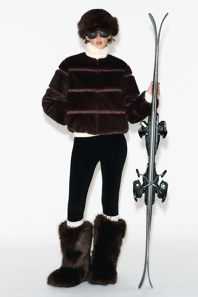 HEIQ XREFLEX™ FAUX FUR JACKET SKI COLLECTION