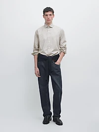 Cotton poplin shirt