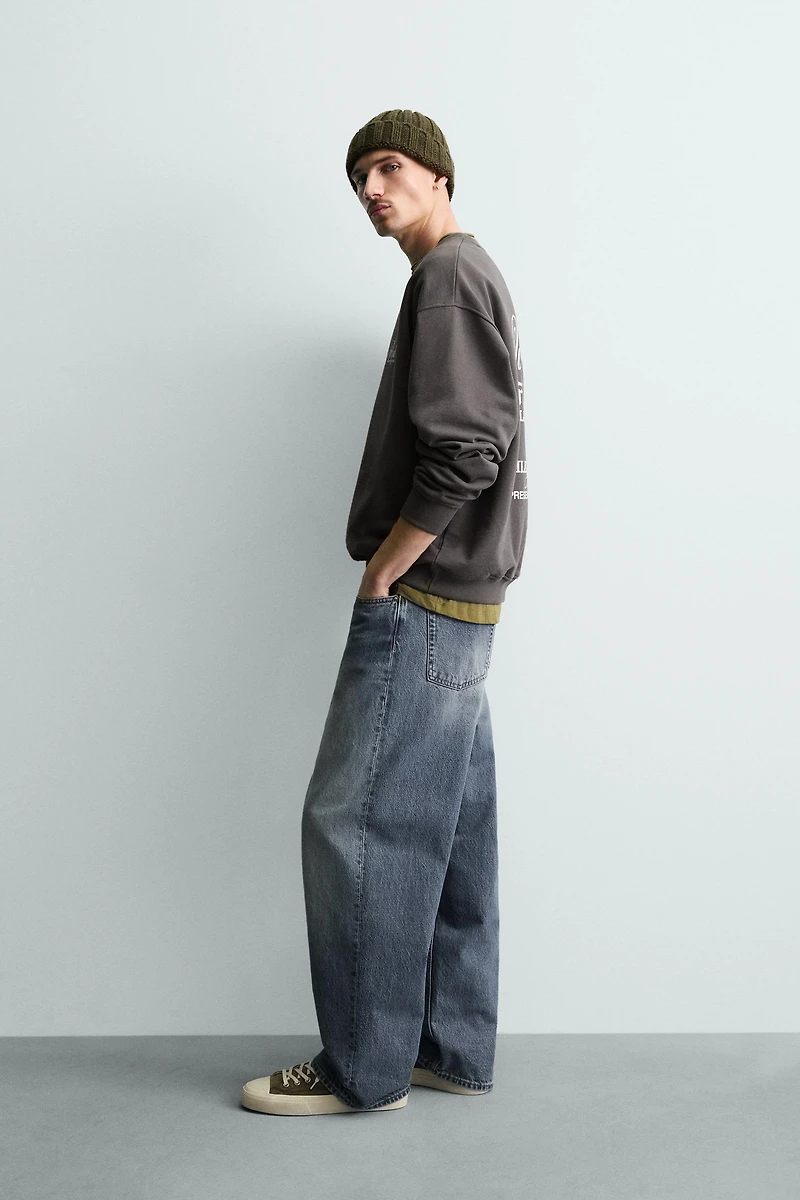 PRINTED CREWNECK SWEATSHIRT