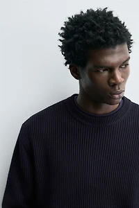 PULL EN MAILLE PERLÉE