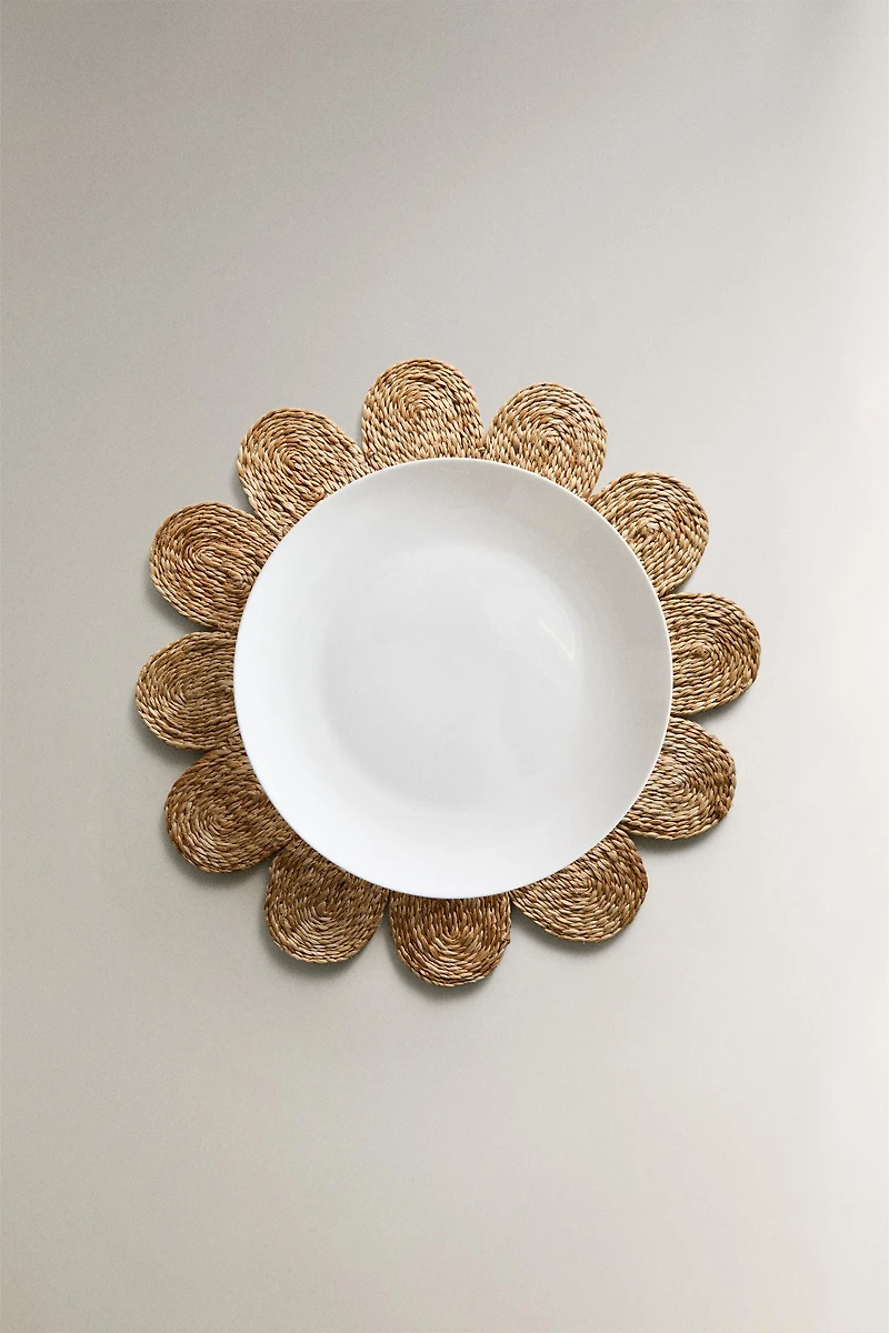 FLORAL IUTE PLACEMAT