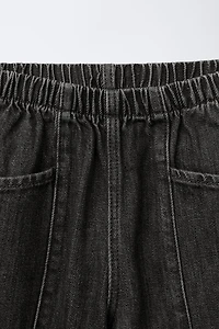 BALLOON JEANS WITH POCKETS