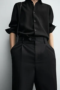 LIMITED EDITION PLEATED SUIT PANTS