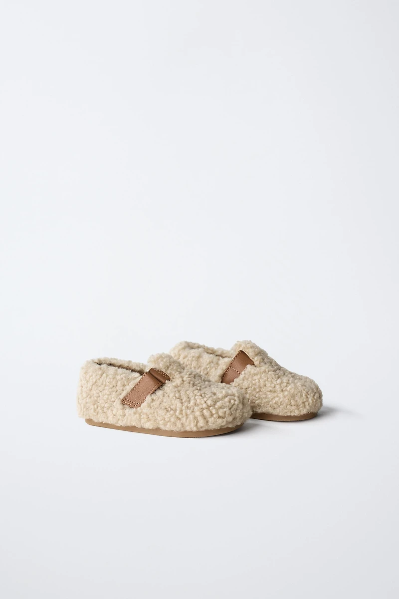 BAREFOOT FAUX SHEARLING SHOES