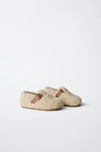 BAREFOOT FAUX SHEARLING SHOES