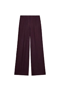 STRAIGHT LEG LINEN PANTS
