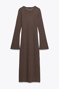 ROBE LONGUE TEXTURÉE