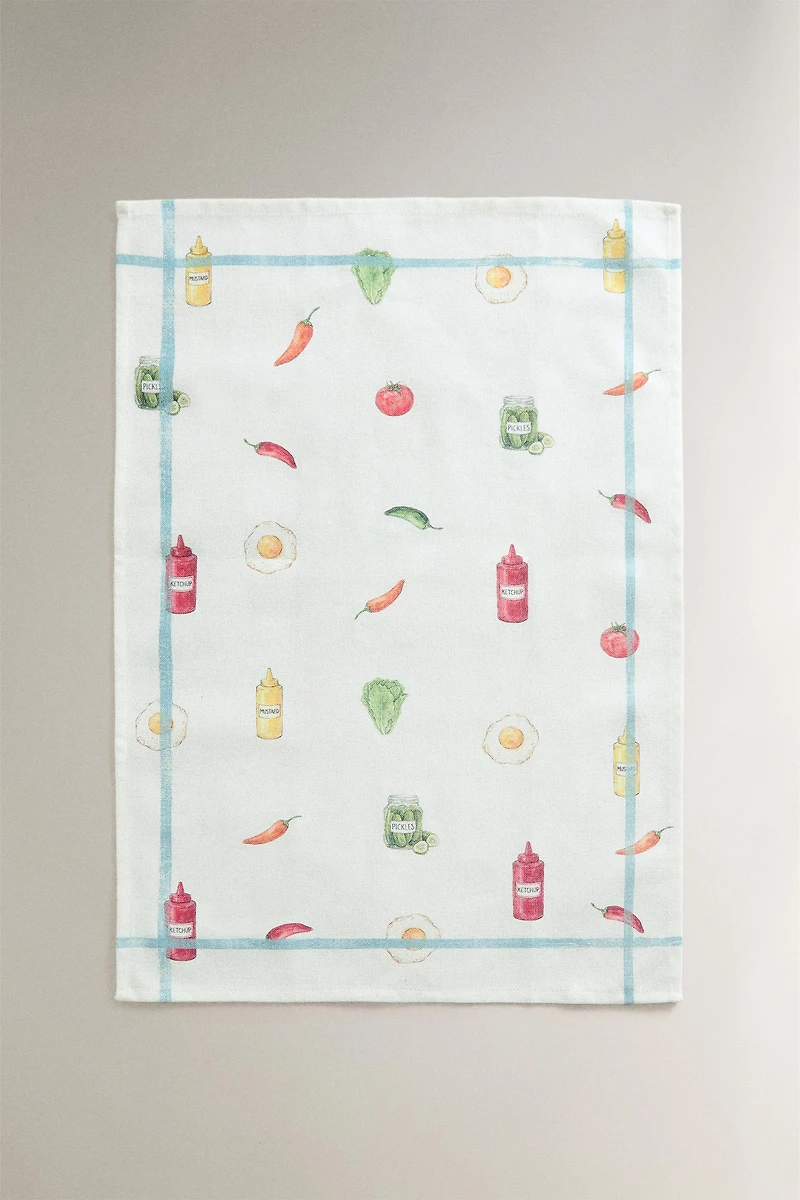 BARBECUE KITCHEN TOWELS (PACK OF 2)