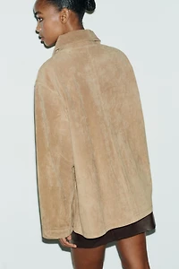 VESTE EN DAIM