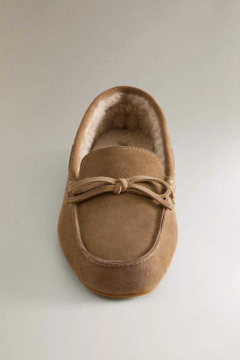 MOCASSINS CUIR CHAUDS