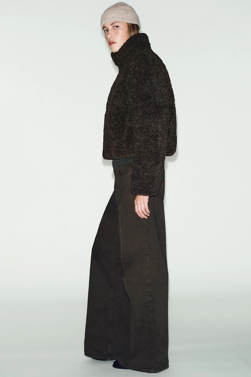 FLEECE ANORAK WITH THERMAL INSULATION