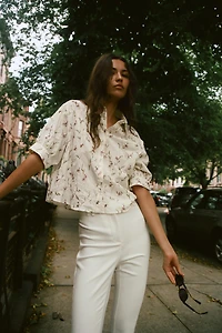BEADED EMBROIDERED SHIRT