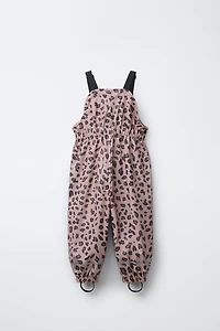 WATER RESISTANT PRINTED RUBBERIZED OVERALLS