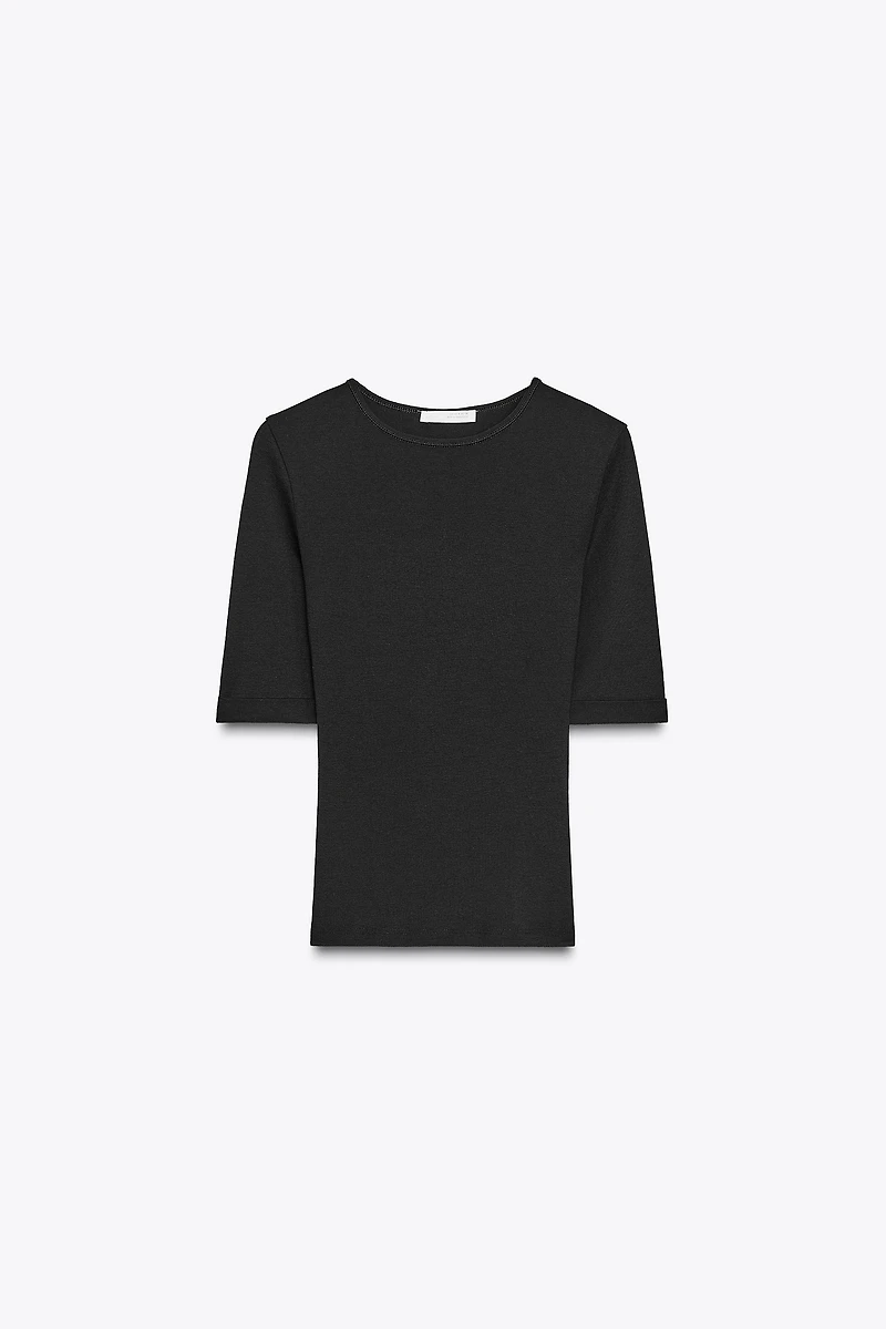 WASHED COTTON T-SHIRT