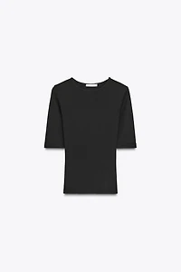 WASHED COTTON T-SHIRT