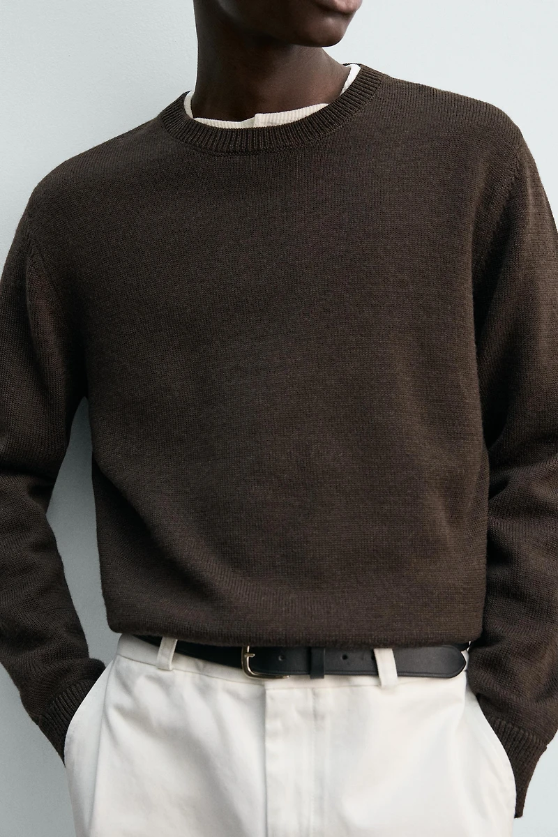 LIGHTWEIGHT WOOL JUMPER