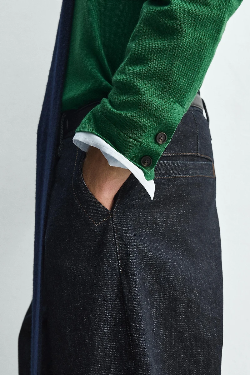 POLO EN MAILLE DE LAINE