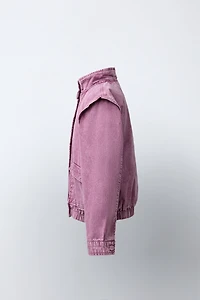 BLOUSON EFFET DÉLAVÉ