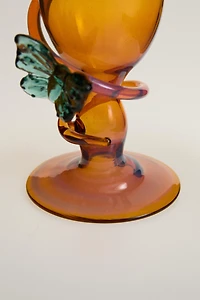 BOROSILICATE BUTTERFLY CANDLESTICK | MARISA BERENSON