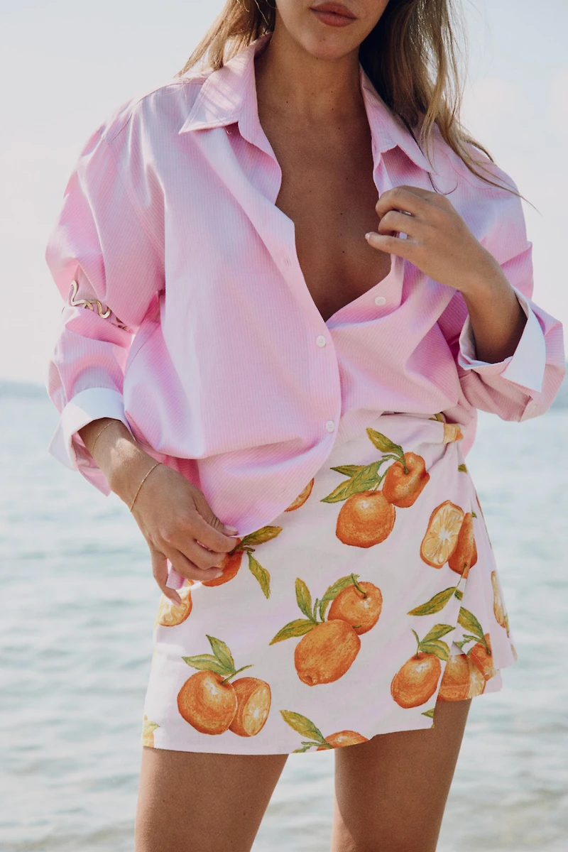 CHEMISE OXFORD AVEC COTON