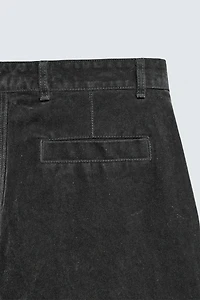PANTALON RELAXED FIT FLOQUÉ